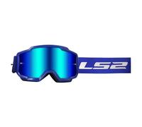 Motocrossbrille LS2 Charger MX Brille Blue Iridium blau verspiegelt