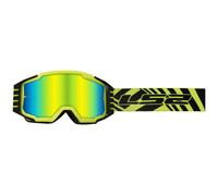 Charger Pro Iridium Crossbrille MX Motorradbrille Gelb / Gelb verspiegelt UNI gelb
