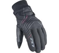 LS2 Civis Motorrad Handschuhe wasserdicht Schwarz L