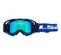 Crossbrille LS2 Aura Pro Iridium MX Brille Blau UNI schwarz blau