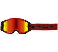 Crossbrille LS2 Charger Pro Iridium MX Brille, red iridium UNI red iridium