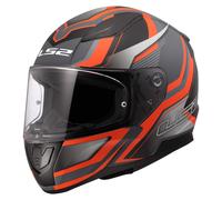 LS2 FF353 Rapid II Flitz Integralhelm orange-grau, Größe 3XL (65/66)