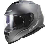 LS2 FF800 Storm Solid Helm, silber, Größe 2XL für Männer