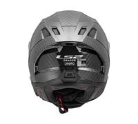 LS2, Integraler Motorradhelm DRAGON Matt Carbon, XL