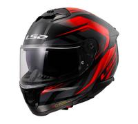 LS2 FF808 Stream II Fury Integralhelm L Black / Red