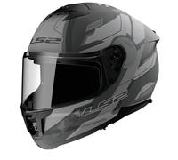LS2 FF808 Stream II Shadow Matt Titan Grau Integralhelm