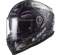 LS2 Vector II Tropical Helm, schwarz-weiss, Größe 4XL 67 68