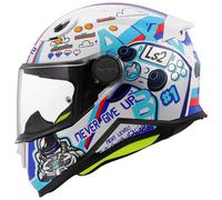 LS2, Integral-Motorradhelm für Kinder KID NEXT LEVEL White, M