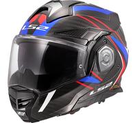 LS2 FF901 Advant X Carbon helmet Future II white blue