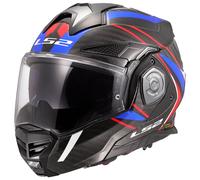 LS2 FF901 Advant X Carbon helmet Future II white blue