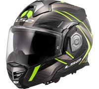 LS2 FF901 ADVANT X CARBON FUTURE II Klapphelm schwarz-fluo gelb XS