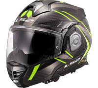 LS2 FF901 Advant X Carbon Klapphelm Future II HV-Yellow - ECE 22-06 M