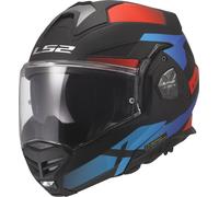 LS2 Klapphelm FF901 Advant X Nova schwarz-rot-blau Größe 2XL für Männer