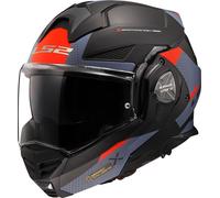 LS2, Klapphelm Motorrad ADVANT X OBLIVION Matt Black Blue, XXXL