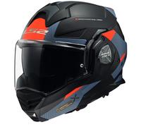 LS2 FF901 Advant X Oblivion Klapphelm, schwarz-blau, Größe M