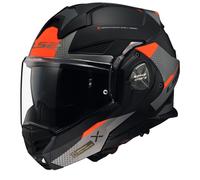 LS2 FF901 Advant X Oblivion Klapphelm, schwarz-grau-silber, Größe XS