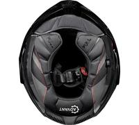 LS2, Modularer Motorradhelm ADVANT X CARBON Matt Carbon, L