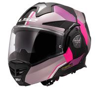 LS2, Modularer Motorradhelm ADVANT X ULTRA Matt Grey Purple, XL