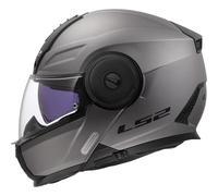 LS2 FF902 SCOPE II SOLID Klapphelm matt titanium XXL