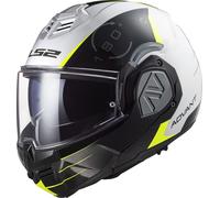 LS2 FF906 Advant Codex Helm, schwarz-weiss, Größe XL