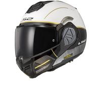 LS2 FF906 Advant Iron Matt Weiß Schwarz Jeans-06 Klapphelm