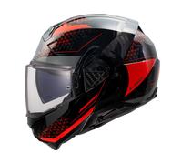 LS2, Modularer Motorradhelm ADVANT II ASTRAL Red, M