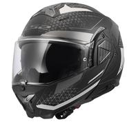 LS2 FF910 Advant II Astral Grey Matt Gr. XXL Motorradhelm Klapphelm Flip Back