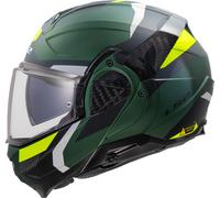 LS2 FF910 ADVANT II TRIPLE Klapphelm olive grün 3XL