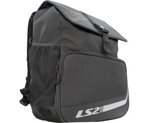 LS2 Freedom Backpack 25 L wasserdichter Motorradrucksack mit Helmnetz