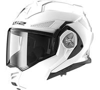 LS2 Helm Advant X Solid FF901 wit maat M | | Klapphelme | Ratsche | Kunststoff | geeignet für, Weiß