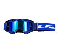 Crossbrille LS2 Aura Pro Iridium MX Brille Blau UNI schwarz blau