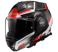 LS2, klapphelme Motorrad ADVANT X Spectrum Black White red, XXXL