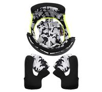 LS2 Innenpolster für MX437 Evo Helm, schwarz, Größe 3XL