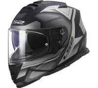 LS2, Integraler Motorradhelm STORM II FASTER Matt Titanium, XS