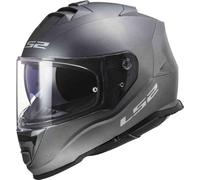 LS2, Integraler Motorradhelm STORM II SOLID Matt Titanium, M