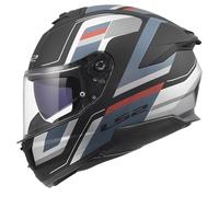 LS2, Integraler Motorradhelm STREAM II VINTAGE Matt Black Petrol, XL