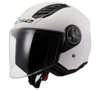 LS2, Jet-Motorradhelm Airflow II Gloss White, XXL