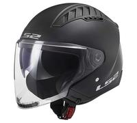 LS2, Jet-Motorradhelm COPTER II SOLID Matt Black, XXL