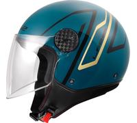 LS2, Jet Motorradhelm SPHERE LUX II MINIM Blue Teal, M