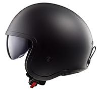 LS2, Jet Motorradhelm SPITFIRE II SOLID Matt Black, L