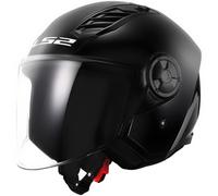 LS2, Jet-Motorradhelm AIRFLOW II gloss black, XXXL
