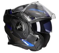 LS2, Klapphelm Motorrad ADVANT X SPECTRUM Black Titanium Blue, XS