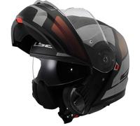 LS2, Modularer Motorradhelm Strobe II Orion Matt Black Purple Blue, XS