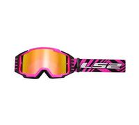 Crossbrille LS2 Charger PRO pink mit Spiegellinse + Klarlinse + Tränen oder Kit