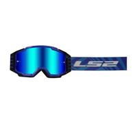 Motocrossbrille LS2 Charger Pro MX Brille Blue Iridium blau verspiegelt