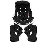 LS2 MX436 Pioneer Innenfutter & Wangenpolster, schwarz, Größe 3XL