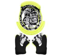 LS2 MX437 Fast Evo Innenfutter & Wangenpolster, gelb, Größe 3XL