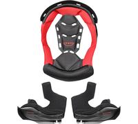 LS2 MX701 Innenfutter, schwarz-rot, Größe 3XL für Männer