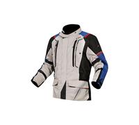 LS2 NARVIK MAN blau schwarz grau rot Motorradjacke CE AA Gr. M