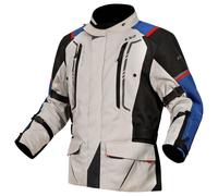 LS2 NARVIK MAN blau schwarz grau rot Motorradjacke CE AA Gr. XXL